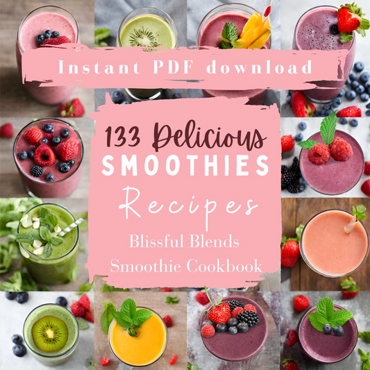 133 Opskrifter – Nem at lave: Uimodståelig & Sund Smoothie Kogebog
📥 Øjeblikkelig PDF-download – Smoothie-inspiration + Bonus Måltidsplanlægger
