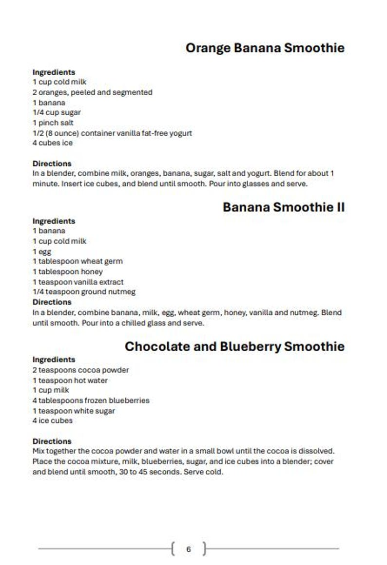 133 Opskrifter – Nem at lave: Uimodståelig & Sund Smoothie Kogebog
📥 Øjeblikkelig PDF-download – Smoothie-inspiration + Bonus Måltidsplanlægger